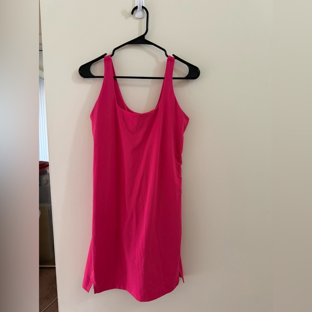 Old Navy Hot Pink Sleeveless Tank Dress